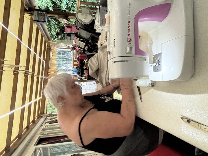 Recouvrement des plaques / couture / rangement